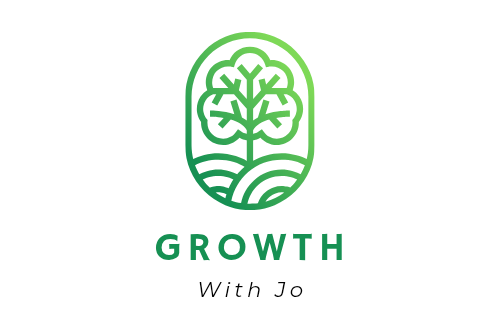 Growth with Jo logo